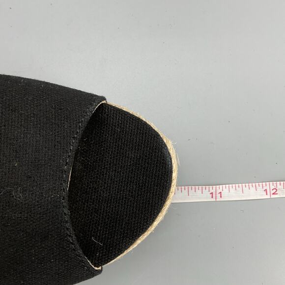 NEW Bandolino Women’s Espadrille Wedge Pumps Black Size 10M - Picture 7 of 10